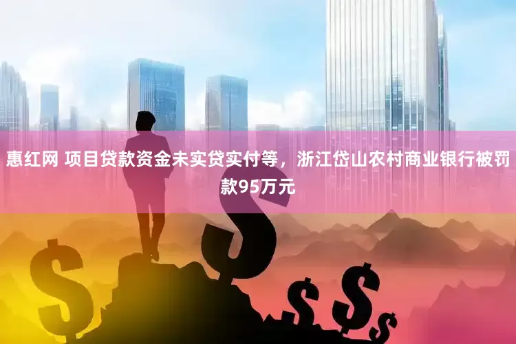 惠红网 项目贷款资金未实贷实付等，浙江岱山农村商业银行被罚款95万元