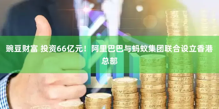 豌豆财富 投资66亿元！阿里巴巴与蚂蚁集团联合设立香港总部