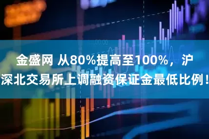 金盛网 从80%提高至100%,沪深北交易所上调融资保证金最低比例!